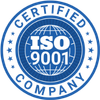 ISO 9001:2015 certification logo